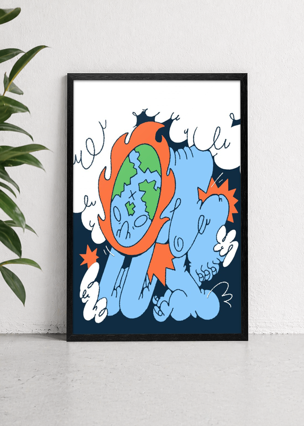 Burning Planet