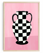 Checkered Vase