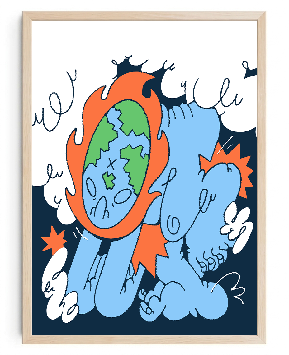 Burning Planet