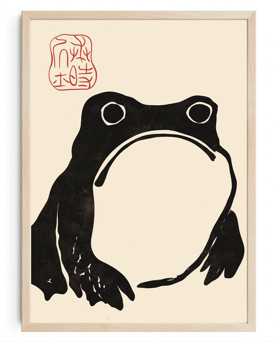 Grumpy Frog