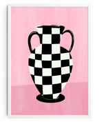 Checkered Vase