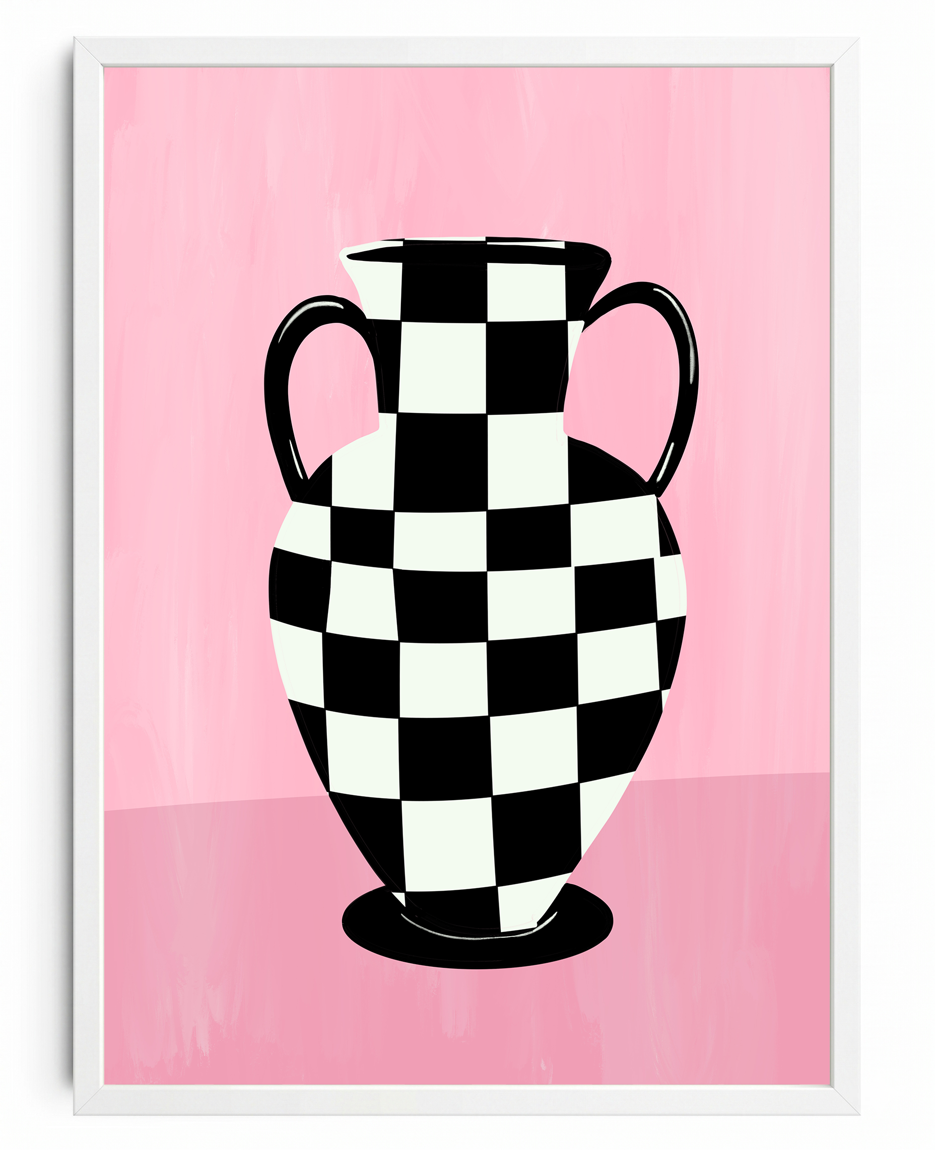 Checkered Vase