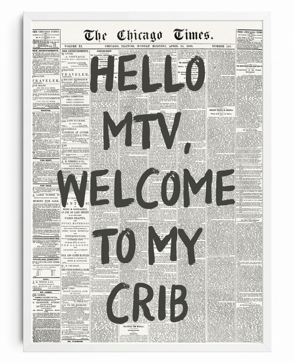 Welcome To My Crib