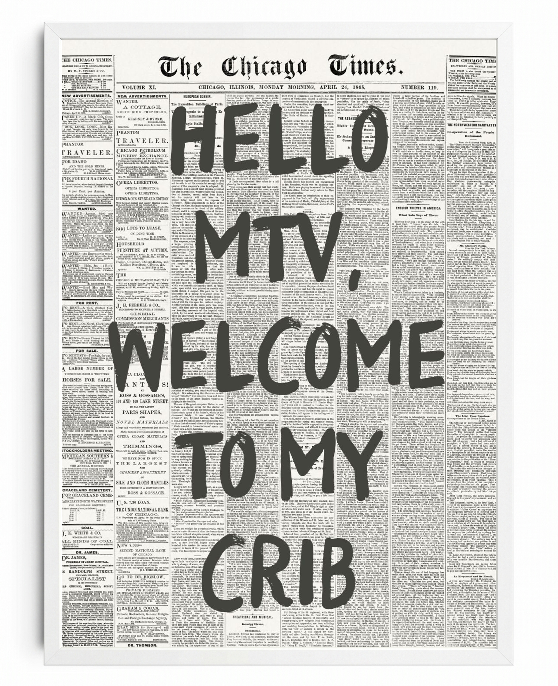 Welcome To My Crib