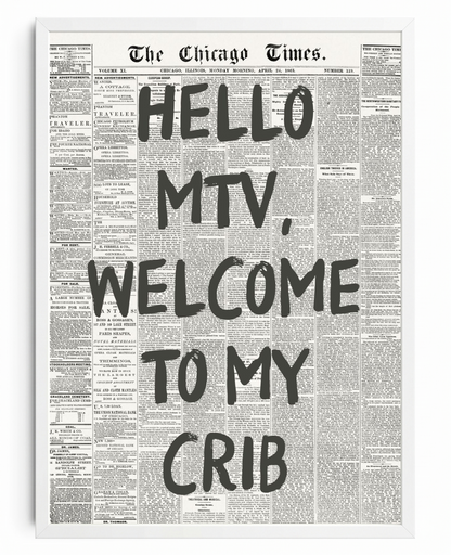 Welcome To My Crib