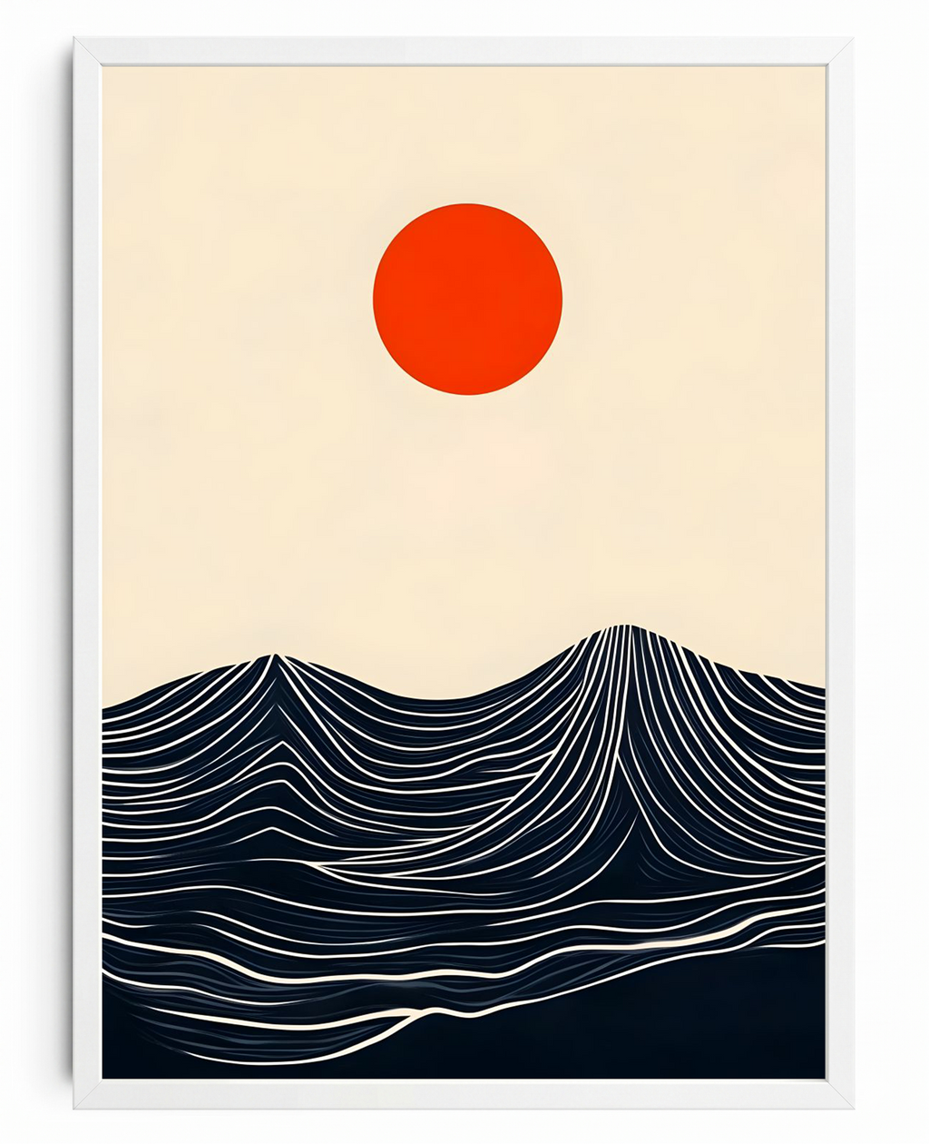 Red Sun Horizon