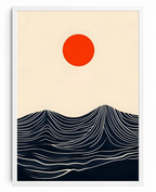 Red Sun Horizon