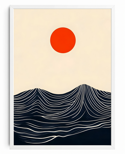 Red Sun Horizon