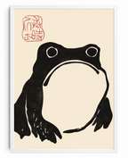 Grumpy Frog