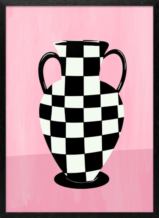 Checkered Vase
