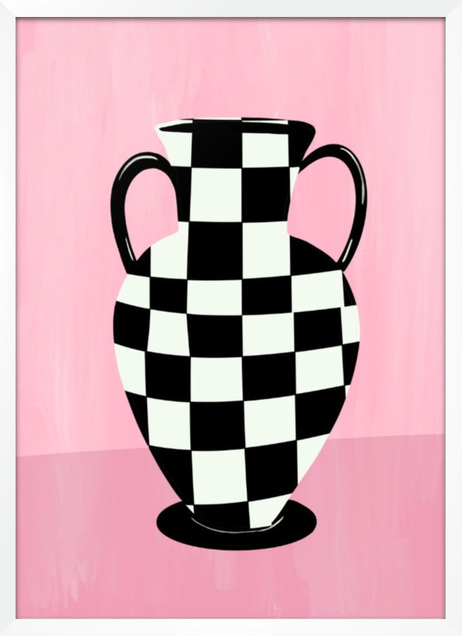 Checkered Vase