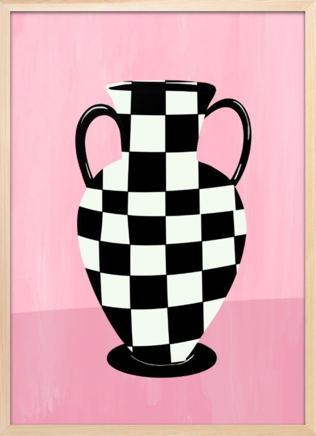 Checkered Vase