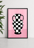 Checkered Vase