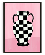 Checkered Vase