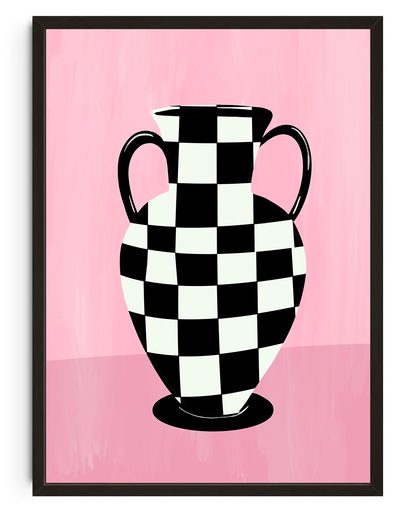 Checkered Vase