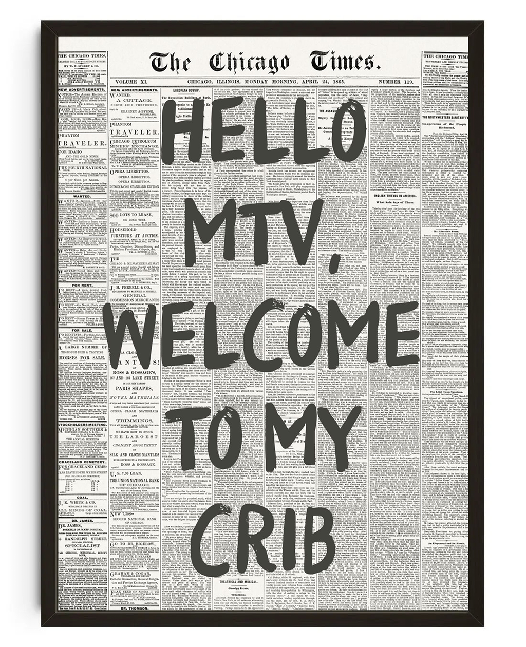 Welcome To My Crib