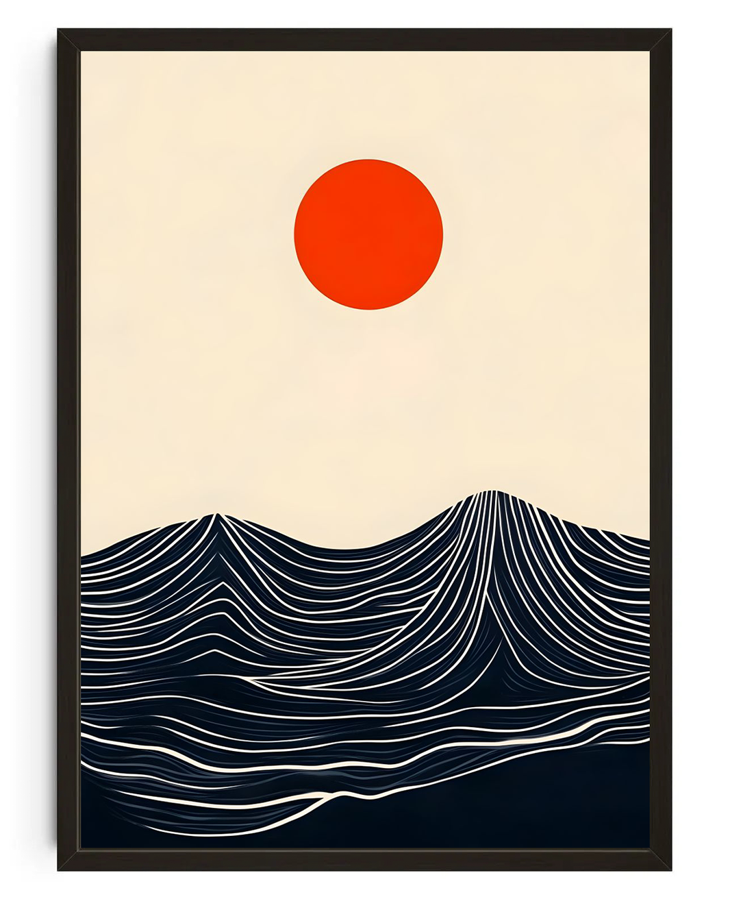 Red Sun Horizon