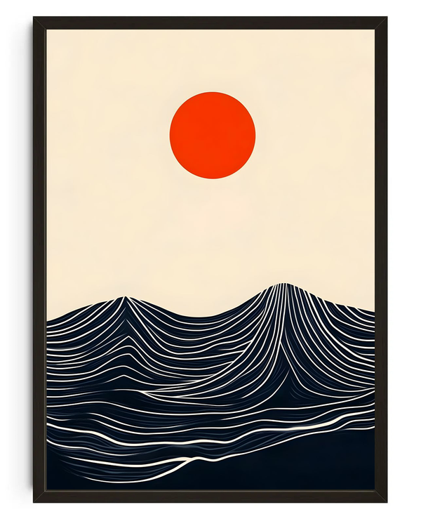 Red Sun Horizon