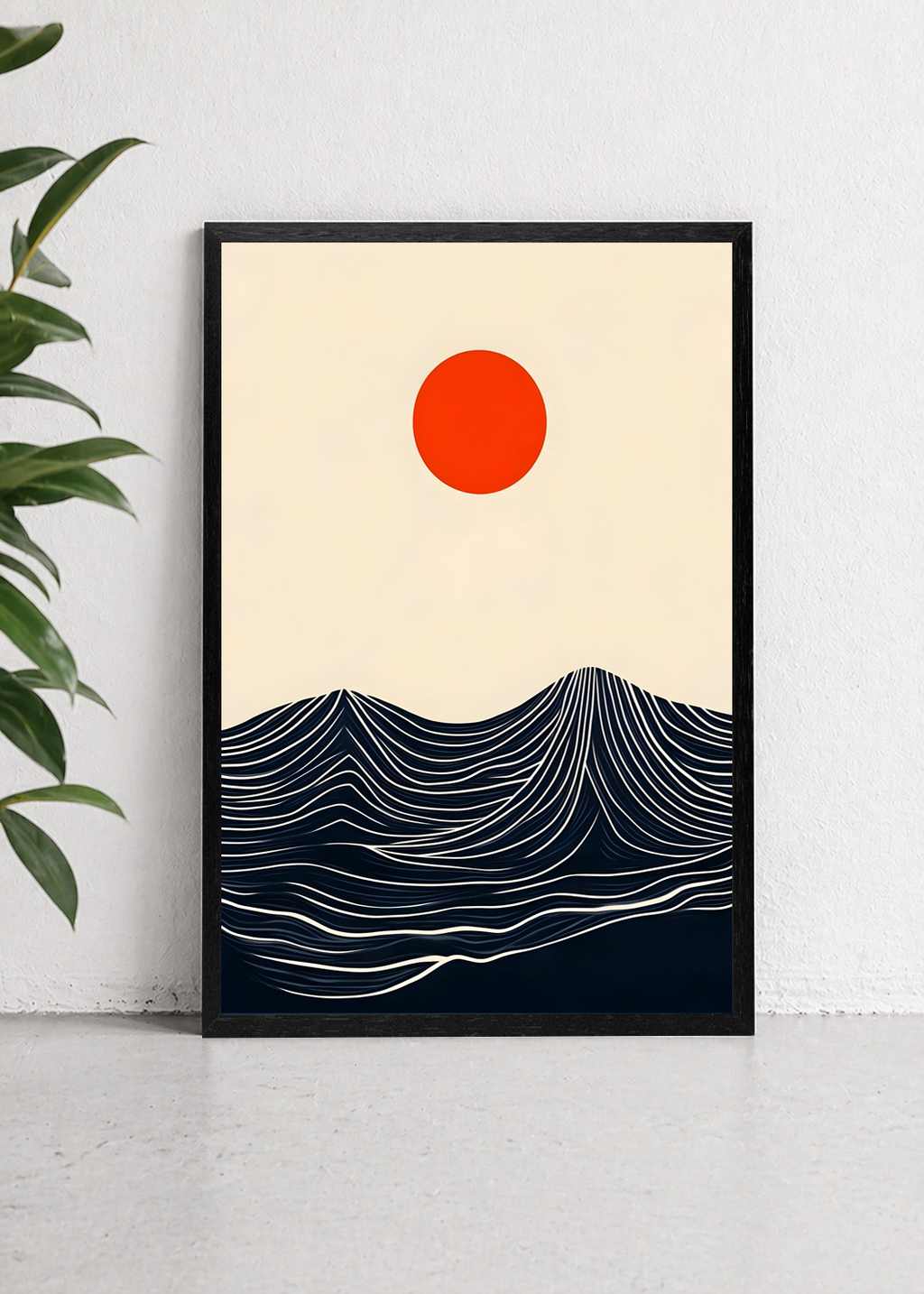 Red Sun Horizon